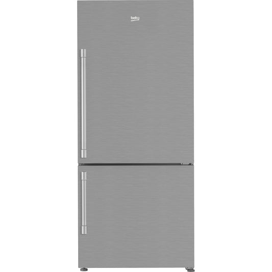 Beko 30" Bottom Freezer Refrigerator with HarvestFresh, 16.1 cu. ft. - BFBF30216SS