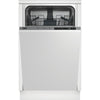 Beko 18 Inch Slim Size Panel Ready Dishwasher, 8 Place Settings - DIS25842
