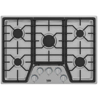 Beko 30 Inch Built-In Gas Cooktop with 5 Burners - BCTG30500SS