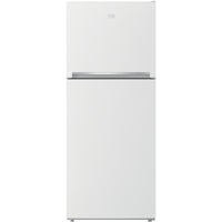 Beko 28 Inch Top Freezer Refrigerator with 13.9 cu. ft. Capacity, White - BFTF2716WH
