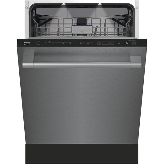 Beko Tall Tub Built-In Dishwasher, Fingerprint-Free Stainless Steel - DDT38532XHW