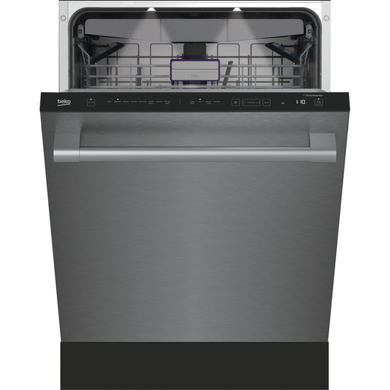 Beko Tall Tub Built-In Dishwasher, Fingerprint-Free Stainless Steel - DDT38532XHW