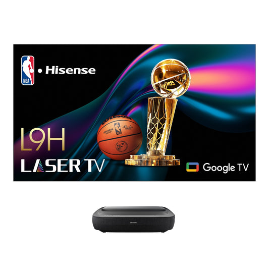 Hisense 120 Inch 4K HDR TriChroma Laser TV with Screen - 120L9H-CINE120A