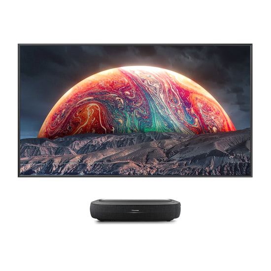 Hisense 120 Inch 4K HDR TriChroma Laser TV with Screen - 120L9H-CINE120A