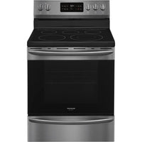 Frigidaire Gallery 30 Inch Freestanding Electric Range with Steam Clean - GCRE302CAD