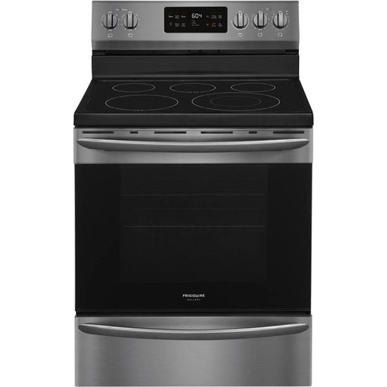 Frigidaire Gallery 30 Inch Freestanding Electric Range with Steam Clean - GCRE302CAD