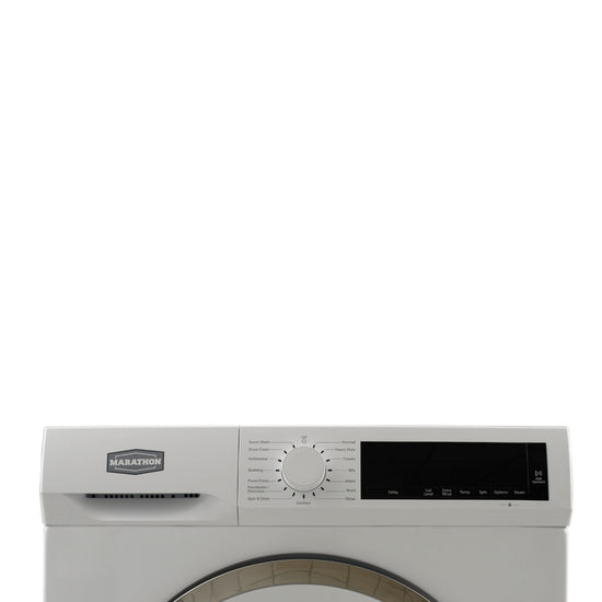 Marathon Deluxe 24 Inch White Front Load Washing Machine - MWM2214W