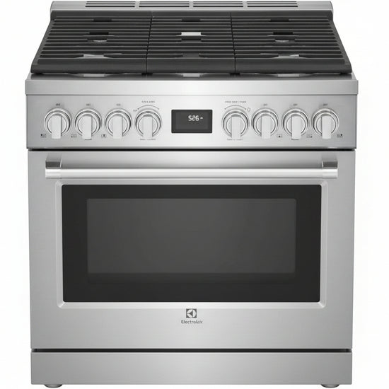 Electrolux 30 Inch Dual-Fuel Freestanding Range, Stainless Steel - ECFD3068AS