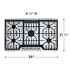 Frigidaire Professional 36 Inch Gas Cooktop - FPGC3677RS