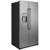 Cafe 36 Inch Counter Depth Side-by-Side Refrigerator with 21.9 Cu. Ft. Capacity, Stainless Steel - CZS22MP2NJS1