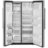Cafe 36 Inch Counter Depth Side-by-Side Refrigerator with 21.9 Cu. Ft. Capacity, Stainless Steel - CZS22MP2NJS1