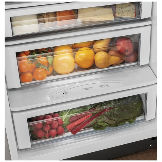 Cafe 36 Inch Counter Depth Side-by-Side Refrigerator with 21.9 Cu. Ft. Capacity, Stainless Steel - CZS22MP2NJS1