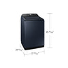 Samsung 6.1 cu. ft. Top Load Washer with Pet Care Solution - WA53CG7155AD