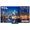 TCL 85 Inch QM8K QD-Mini LED QLED 4K Smart TV with Google TV - 85QM8K