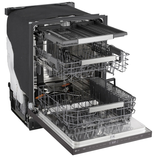 LG 24 Inch Fully Integrated Dishwasher with 16 Place Settings - LDNPM654D