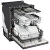 LG 24 Inch Fully Integrated Dishwasher with 16 Place Settings - LDNPM654D