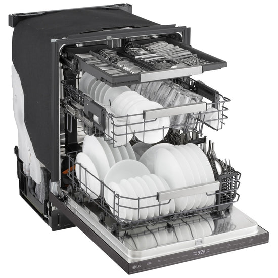 LG 24 Inch Fully Integrated Dishwasher with 16 Place Settings - LDNPM654D