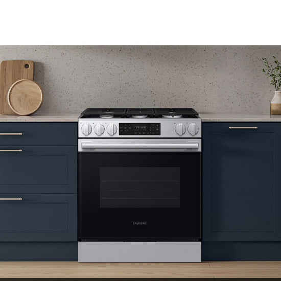 Samsung Bespoke Smart Slide-In Gas Range with 6.0 cu. ft. Capacity - NSG70H60SRAA