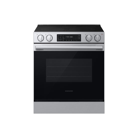 Samsung Electric Slide-In Range with 6.3 cu.ft. True Convection and Air Fry Max - NSE80H63XRAC