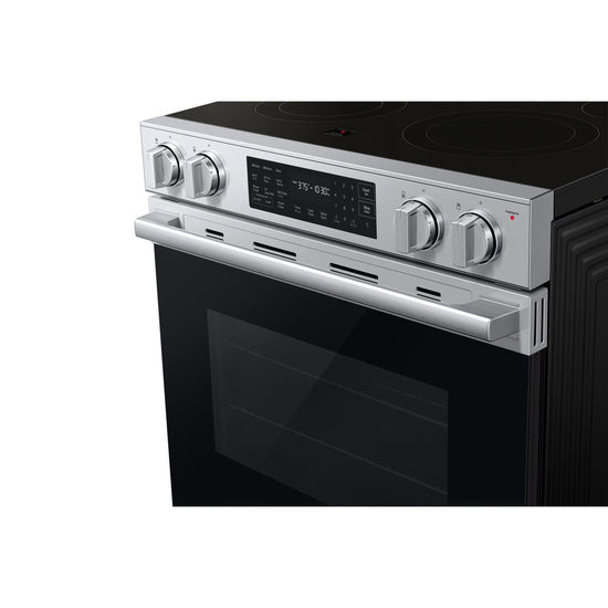 Samsung Electric Slide-In Range with 6.3 cu.ft. True Convection and Air Fry Max - NSE80H63XRAC