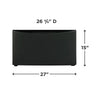Electrolux Luxury-Glide Pedestal with Spacious Storage Drawer - ELPWD27AA