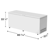 Frigidaire 25 Cu. Ft. Garage Ready Chest Freezer - FFCL2562AW