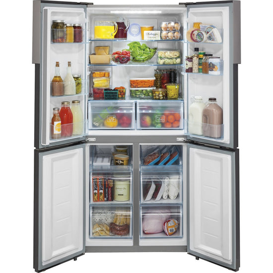Haier 16.4 Cu. Ft. Quad Door Refrigerator - HRQ16N3BGS