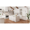Forno Leonardo Espresso 30-Inch Slide-In White Induction Range - FFSIN0982-30WHT