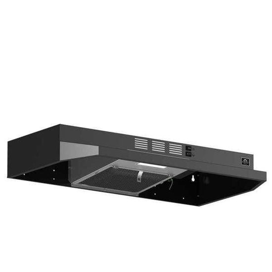 Forno Cappa 30 in. Under Cabinet Range Hood in Black, 200 CFM - FRHUC5200-30BLK