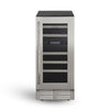Marathon 15 Inch Dual Zone Wine Cooler, Stainless Steel - MWC28-DSS
