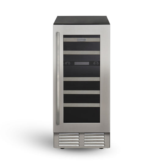 Marathon 15 Inch Dual Zone Wine Cooler, Stainless Steel - MWC28-DSS