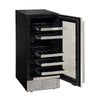 Marathon 15 Inch Dual Zone Wine Cooler, Stainless Steel - MWC28-DSS