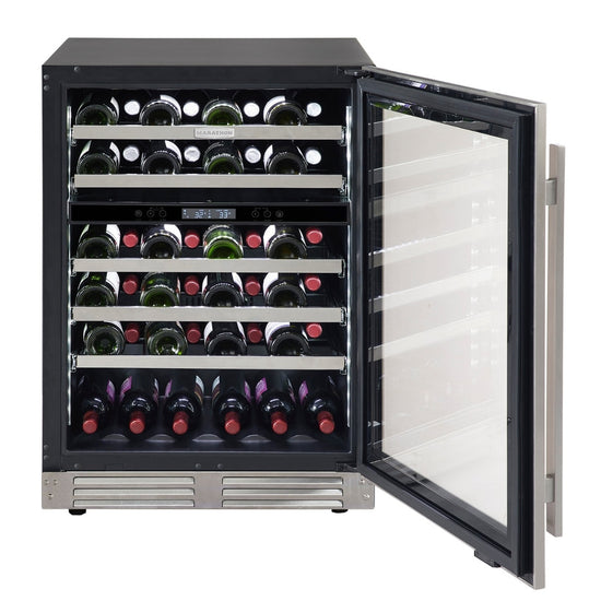 Marathon 24" Dual Zone Wine Cooler, Stainless Steel - MWC56-DSS