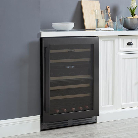 Marathon 24 Inch Built-in Dual Zone Wine Cooler - MWC56-DBLS