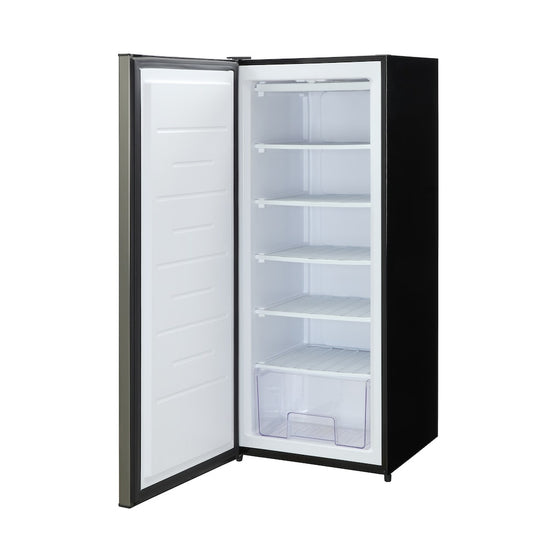 Marathon 6.5 cu. ft. Upright Freezer, Black Steel Finish - MUF65BLS