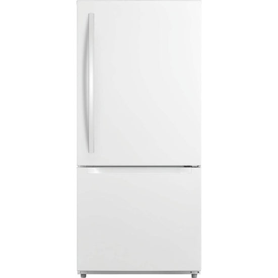 Frigidaire 19 Cu. Ft. Bottom Freezer Refrigerator, White - FRBE1925AW