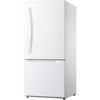 Frigidaire 19 Cu. Ft. Bottom Freezer Refrigerator, White - FRBE1925AW