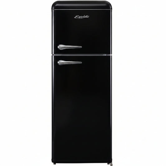 Epic Retro Refrigerator 7.5 cu. ft. Black - ERR82BL-1