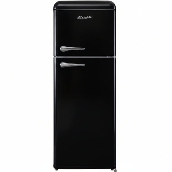 Epic Retro Refrigerator 7.5 cu. ft. Black - ERR82BL-1