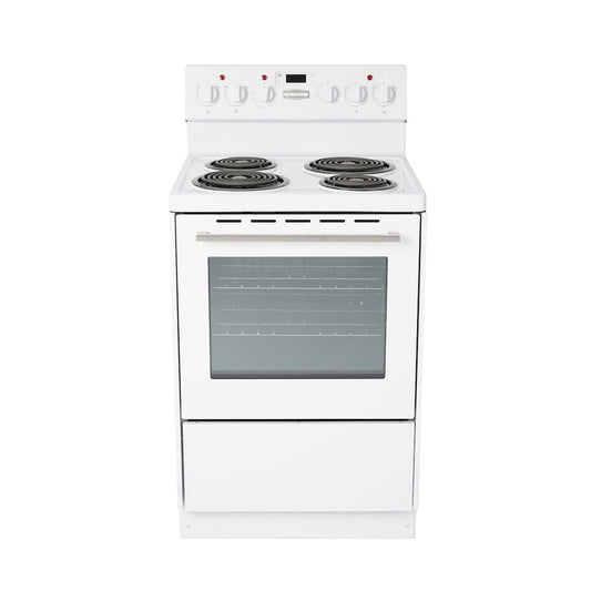Marathon 24" White Electric Coil Range - MER241W-2