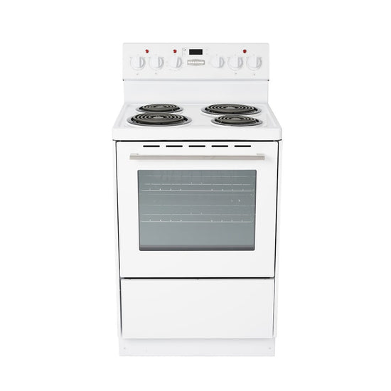 Marathon 24" White Electric Coil Range - MER241W-2