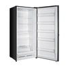 Marathon 21.2 cu. ft. Convertible Upright Fridge/Freezer, Black Steel - MFF212BLS