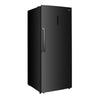 Marathon 21.2 cu. ft. Convertible Upright Fridge/Freezer, Black Steel - MFF212BLS