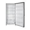 Marathon 21.2 cu. ft. Convertible Upright Fridge/Freezer, Black Steel - MFF212BLS