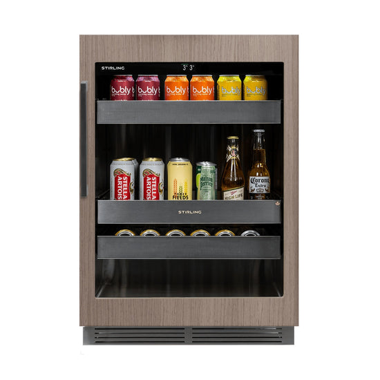 Stirling 24 Inch Single Zone Panel Ready Beverage Cooler - S4-100PANR