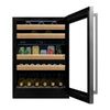 Marathon 24-in Dual Zone Wine and Beverage Cooler - M4-D251SS
