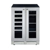 Marathon 24 Inch French Door Wine & Beverage Centre - MBWC56-FDSS