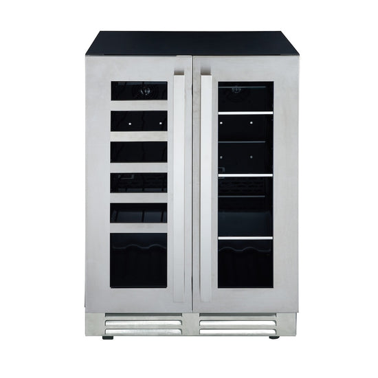 Marathon 24 Inch French Door Wine & Beverage Centre - MBWC56-FDSS