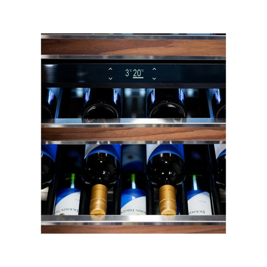 Stirling 24 Inch Dual Zone Wine Cooler, Panel Ready - S4-D225PANR