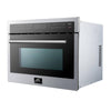 Forno 24 in. 1.6 cu. ft. Electric Convection Wall Oven & Microwave Combo, Stainless Steel - FMWDR3093-24